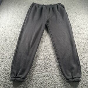 Outerknown Sur Sweatpants Mens S Gray Fleece Lined Jogger Drawstring Cozy Flaw